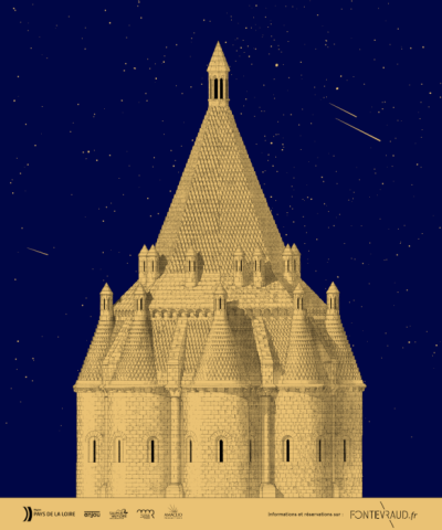 Les étoiles de Fontevraud : Parcours nocturne
