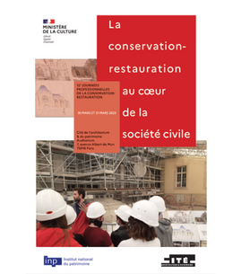 12e journées professionnelles de la conservation-restauration