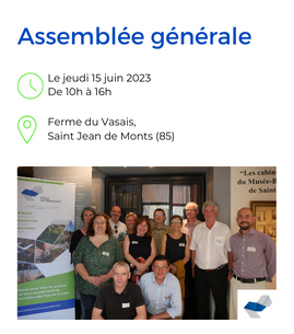Assemblée générale du Pôle Patrimoine, Saint Jean de Monts (85)