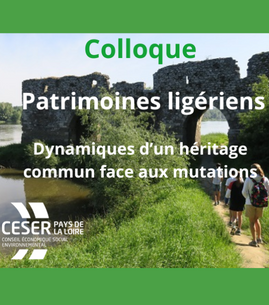 Colloque : « Patrimoines ligériens - Dynamiques d'un héritage commun face aux mutations »