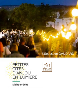 Cités en Lumière par les Petites Cités de Caractère® de Maine-et-Loire