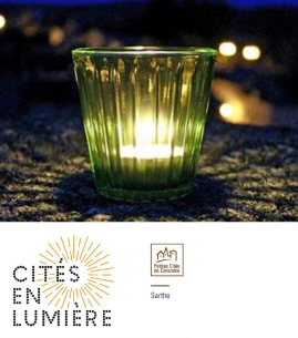 Cités en Lumière par les Petites Cités de Caractère® de la Sarthe