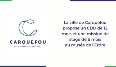 La ville de Carquefou recrute pour le musée de l'Erdre