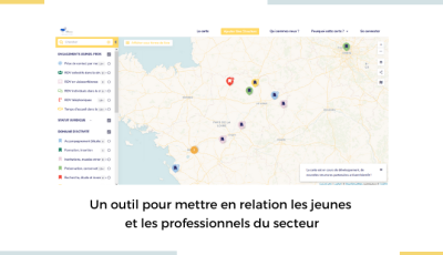La carte en ligne Jeunes-Pros du patrimoine : un outil pour mettre en relation les jeunes et les professionnels du secteur