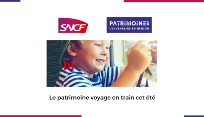 Le patrimoine voyage en train cet été
