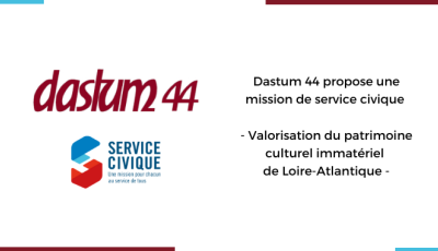 Dastum 44 propose une mission autour de la valorisation du patrimoine culturel immatériel de Loire-Atlantique.