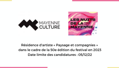 Appel à candidatures - Résidence arts visuels 2023 « Paysages et compagnies »