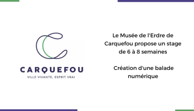 Le Musée de l'Erdre de Carquefou propose un stage : création d'une balade numérique
