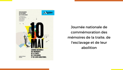 Journée nationale de commémoration des mémoires de la traite, de l'esclavage et de leur abolition