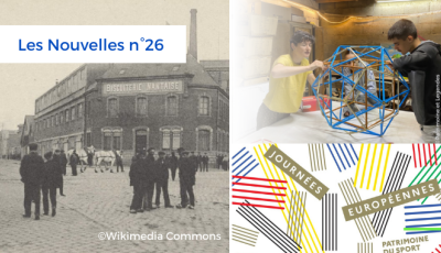 Les Nouvelles N°26 - Journées européennes du patrimoine, prochaines ConneXionS, appels, etc.