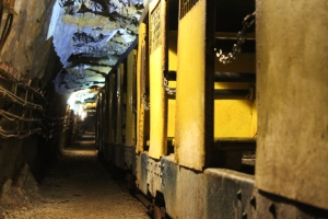 La Mine bleue, Train minier, ©La Mine bleue
