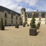 Château de Goulaine Cour d'honneur panoramique