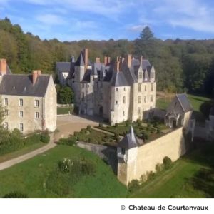 Château de Courtanvaux - Fondation du patrimoine - loto du patrimoine